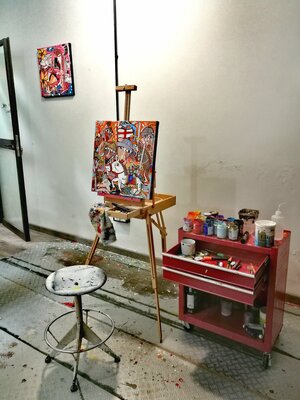 Alessandro Siviglia im Studio