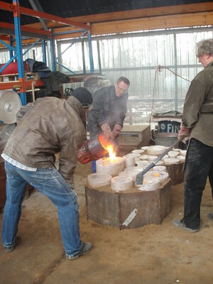 Annemarie Petri im Studio