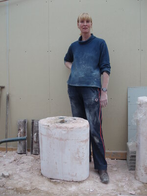 Annemarie Petri im Studio