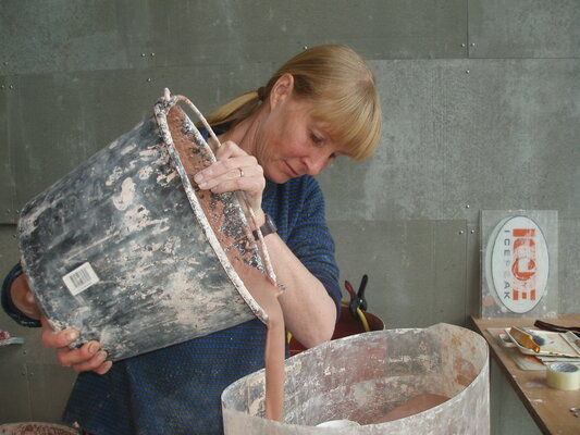 Annemarie Petri im Studio