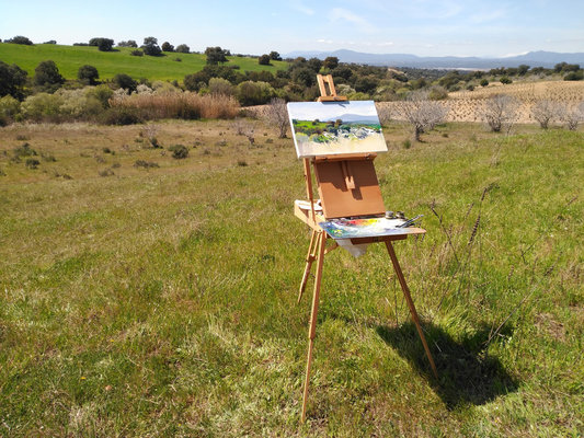 Javier Ramos Julián im Studio