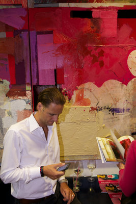 Peter Vahlefeld in the Studio: Vernissage