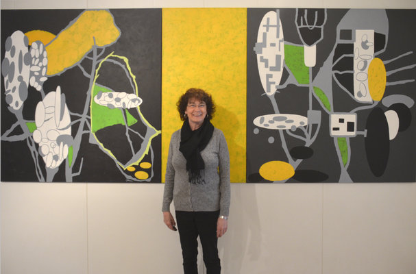 Ilse Feiner nello studio