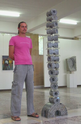 Ognyan Chitakov in the Studio: At Exhibition