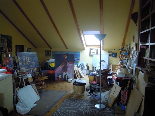 Marina Del Pozo in de studio: My studio
