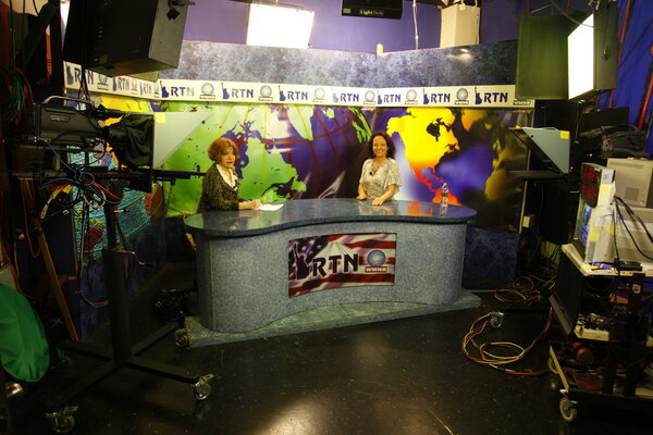 Daria Bagrintseva en el estudio