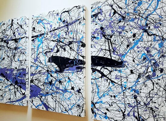 Alessio Luzzi in de studio