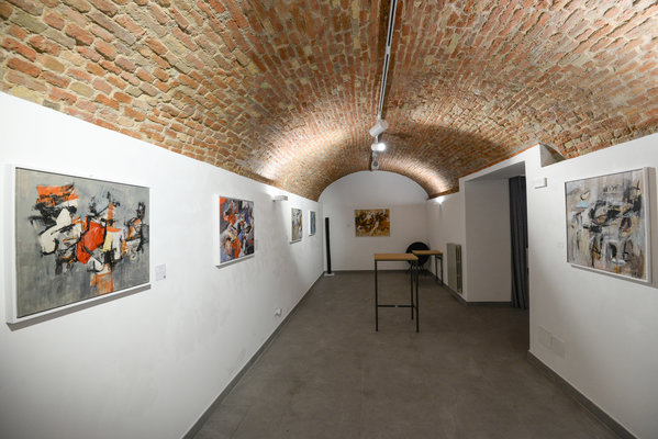 Francesco D'Adamo en el estudio: "Discanto" Solo Exhibition, Galleria 212 - Bologna (2018)