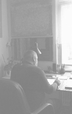 Oto Macek nello studio