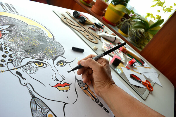 Silvia Pavlova in de studio: Work In Progress