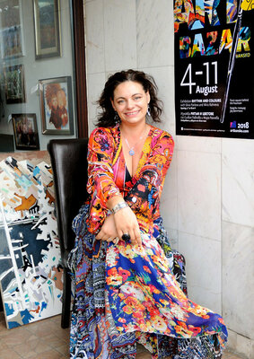 Silvia Pavlova in de studio: Before Exhibition