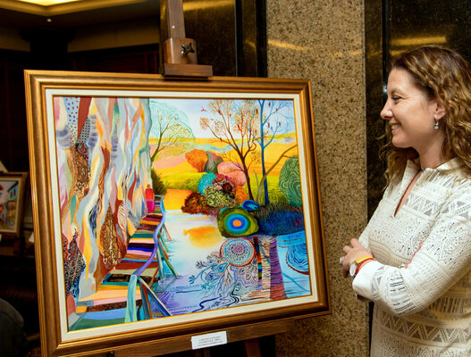 Silvia Pavlova in de studio: At Exhibition