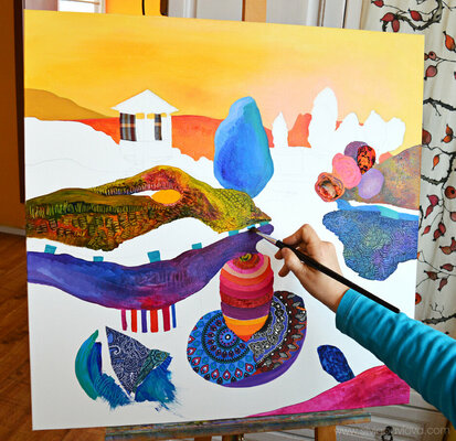 Silvia Pavlova in de studio: Work In Progress