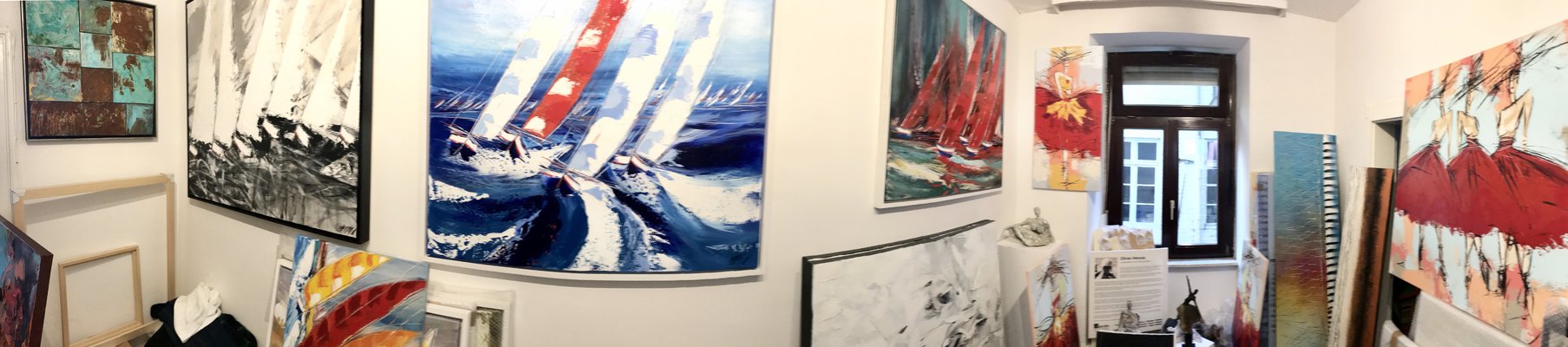 Olivier Messas im Studio: Atelier « Espace 4 » : coGALERIE (Atelier Olivier Messas), Marienstrasse 81, D - 76137 Karlsruhe, Allemagne