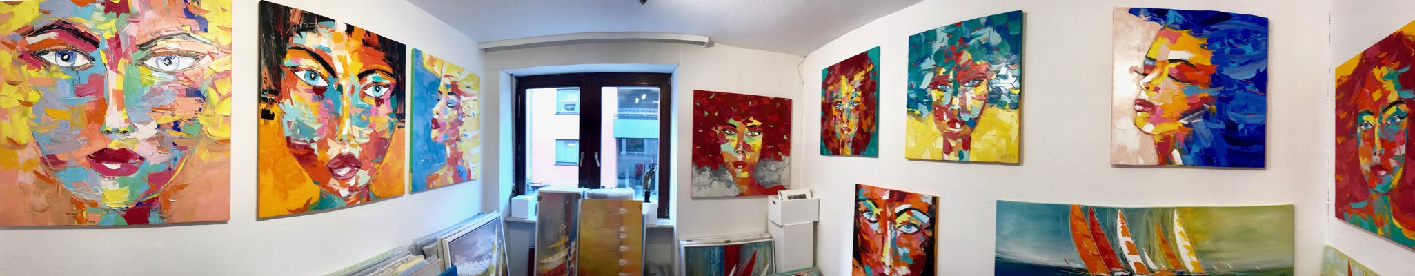 Olivier Messas im Studio: Atelier « Espace 2 » : coGALERIE (Atelier Olivier Messas), Marienstrasse 81, D - 76137 Karlsruhe, Allemagne