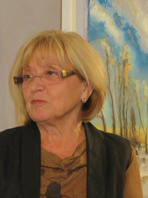 Ellen Fasthuber-Huemer im Studio