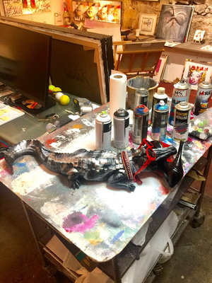 Patrick Cornée en el estudio: On the workshop