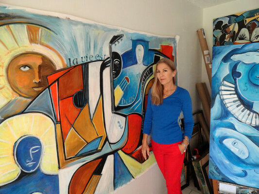 Valerie Vescovi nello studio: Me & La Vie