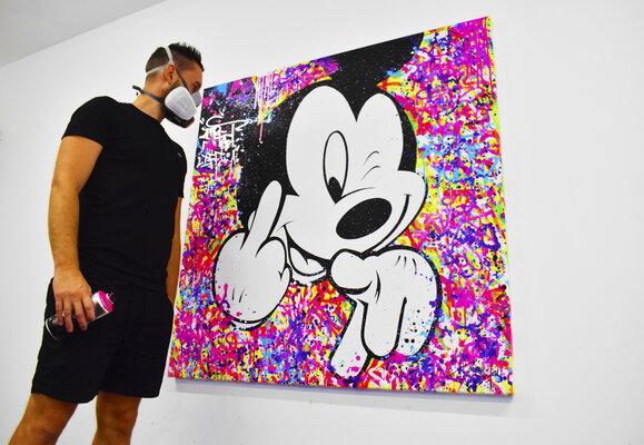 Vincent Bardou nello studio