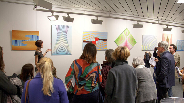 Krisztina Dózsa-Farkas dans le studio