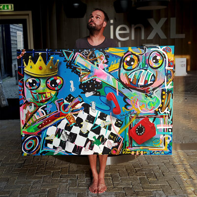 Ramon Bruin in the Studio