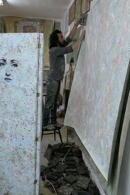 Marc Janus nello studio