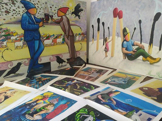 Marco Stocco en el estudio: Marco Stocco  - Orfeo Collection