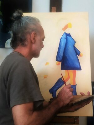 Marco Stocco en el estudio: work in progress - Marco Stocco