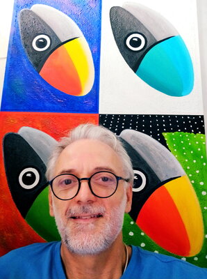 Marco Stocco en el estudio