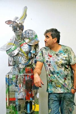 Lele De bonis en el estudio