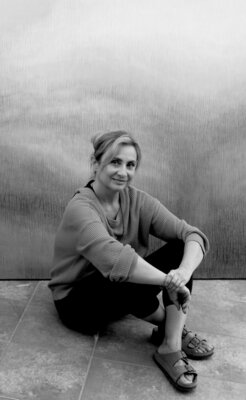 Malgorzata Krakowiak nello studio