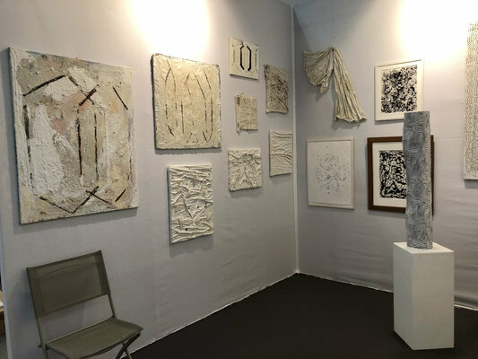 Anne Iris in de studio: Exposition au salon art3f à Marseille du 22 au 24 octobre 2021.