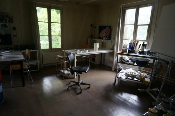 Ueli Kühni in the Studio: Mein Atelier, mein Universum
