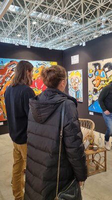 Benoit Andre in de studio: ART 3F TOULOUSE