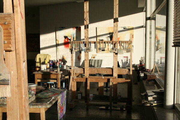 Plamen Bibeschkov in the Studio