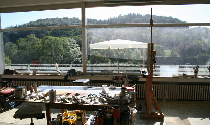 Plamen Bibeschkov in the Studio