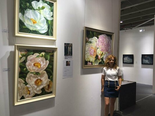 Anna Reznikova im Studio