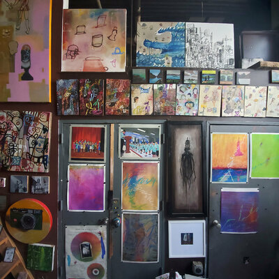 Shelton Walsmith im Studio