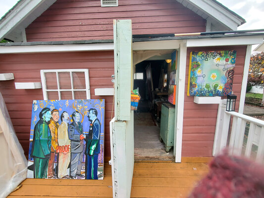 Shelton Walsmith im Studio