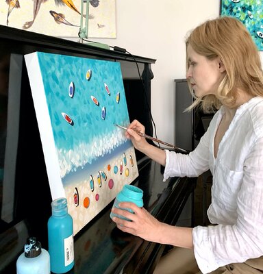 Natalia Nosek (NATXA) im Studio