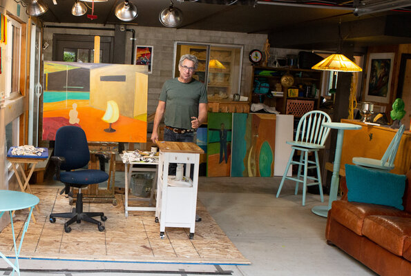 Art Van Kraft in the Studio: Ashland Studio