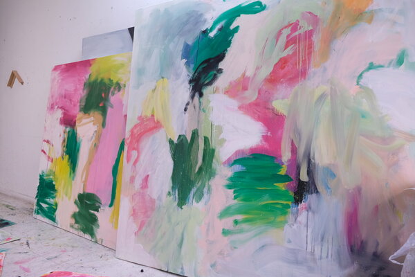 Jorge Nava nello studio