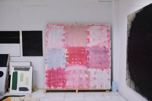Jorge Nava nello studio