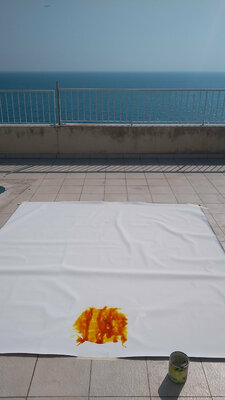 Arturo Prins in the Studio: My studio in Niza, Promenade des Anglais