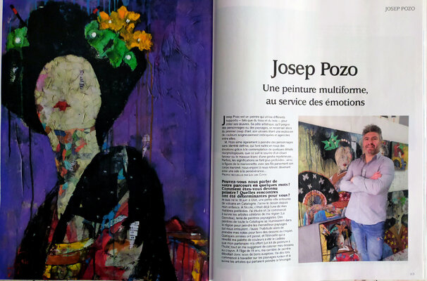 Josep Pozo in de studio: https://pozoartfigurative.blogspot.com/