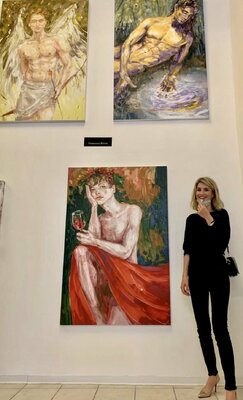 Francesca Brivio im Studio