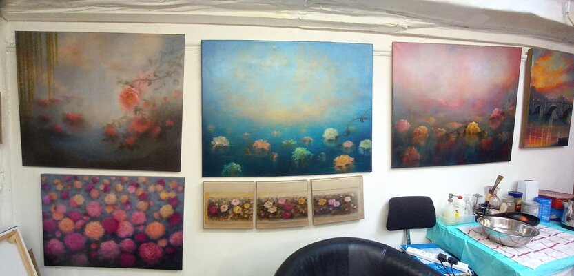 Lee Campbell nello studio: Current work May 2025