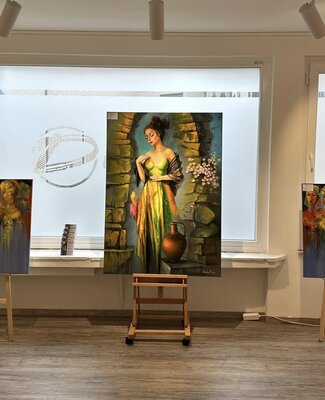 Reneta Isin nello studio