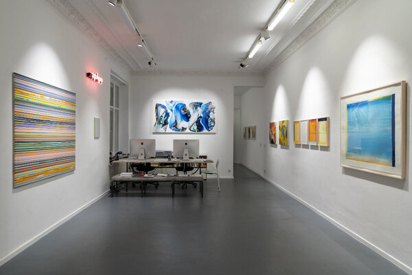 Fintan Whelan in de studio: My work on display in a group at Artes Berlin