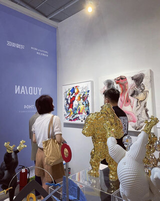 Fintan Whelan in de studio: My work in Shenzhen International Art Fair